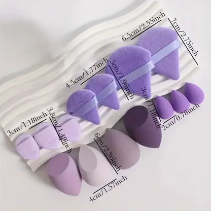 Esponja de Maquillaje para Mujer – Beauty Blender para Base, Polvos y Corrector, Accesorio Profesional de Belleza