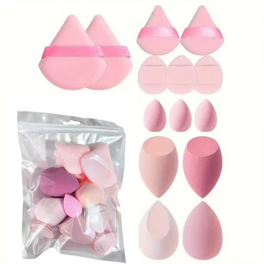 Esponja de Maquillaje para Mujer – Beauty Blender para Base, Polvos y Corrector, Accesorio Profesional de Belleza
